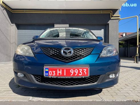 Mazda 3 2007 синий - фото 5
