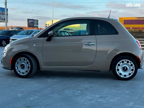 Fiat 500 2011 бежевый - фото 4