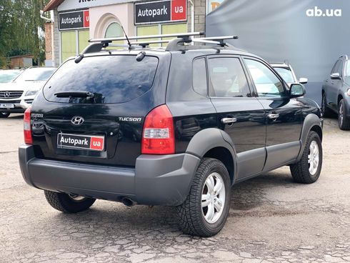 Hyundai Tucson 2008 черный - фото 5