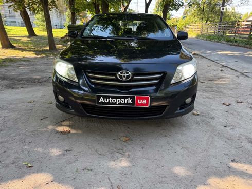 Toyota Corolla 2007 черный - фото 2