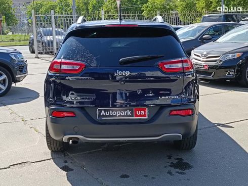 Jeep Cherokee 2014 синий - фото 5