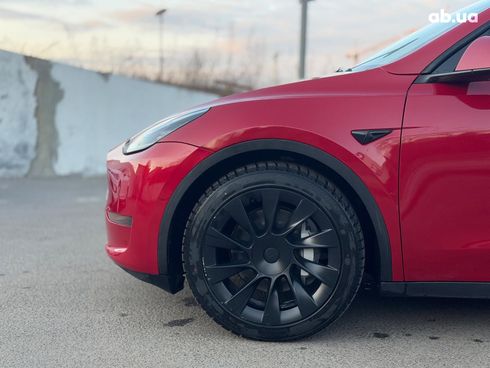 Tesla Model Y 2021 красный - фото 9