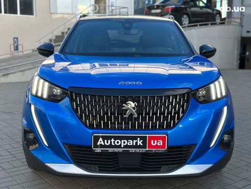 Peugeot 2008 2020 синий - фото 2