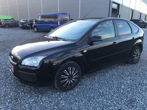 Ford Focus 2007 черный - фото 2