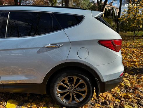 Hyundai Santa Fe 2014 синий - фото 10