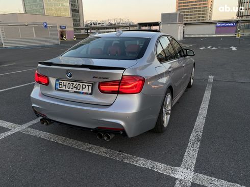 BMW 3 серия 2016 серебристый - фото 8