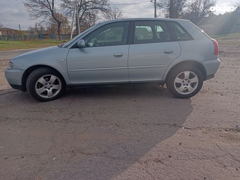 Audi A3 2003 голубой - фото 7