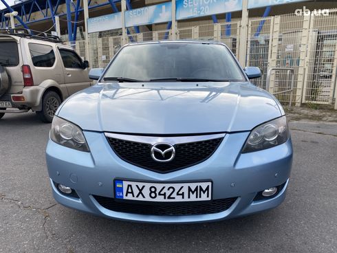 Mazda 3 2006 синий - фото 6