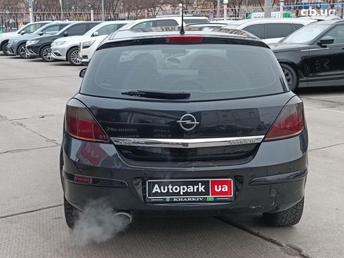 Opel Astra 2006 черный - фото 6