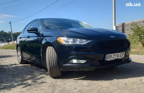 Ford Fusion 2016 черный - фото 18