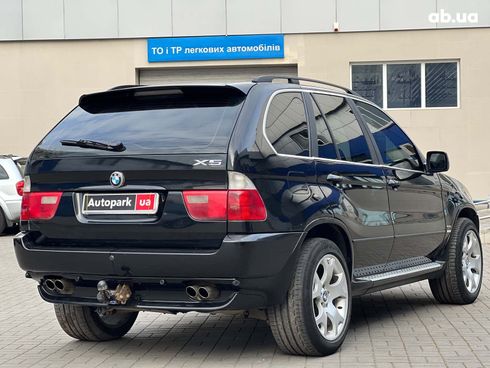 BMW X5 2003 черный - фото 8