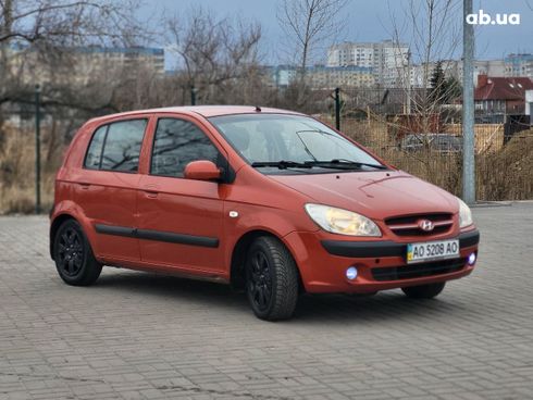 Hyundai Getz 2008 золотистый - фото 7