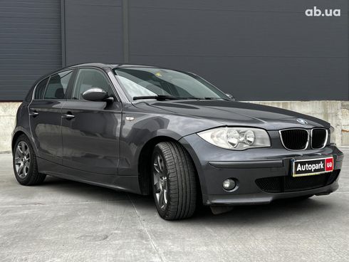 BMW 1 серия 2005 серый - фото 15