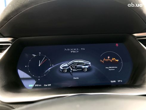 Tesla Model S 2016 серый - фото 18