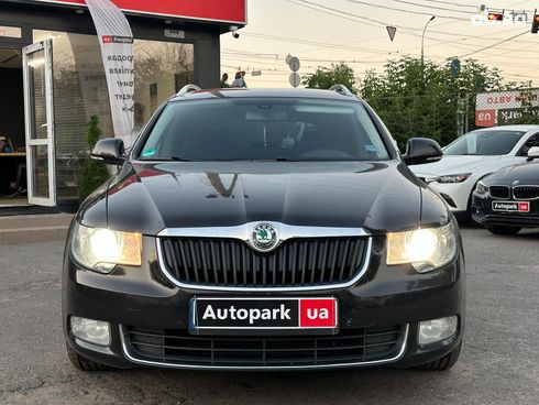 Skoda Superb 2010 черный - фото 4