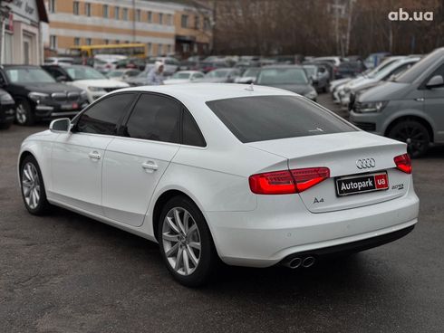 Audi A4 2014 белый - фото 9