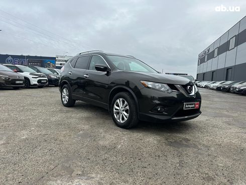 Nissan Rogue 2014 зеленый - фото 3