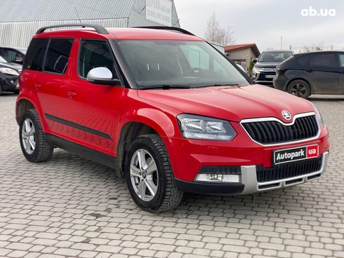 Skoda Yeti 2014 красный - фото 3