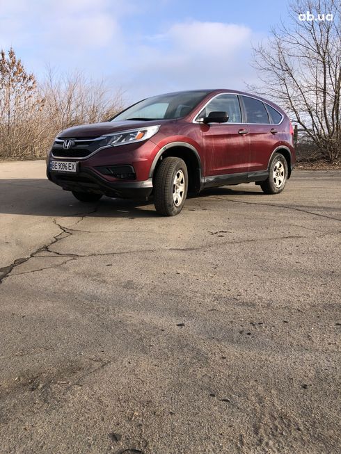 Honda CR-V 2016 вишневый - фото 9