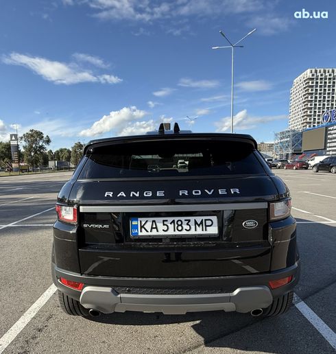 Land Rover Range Rover Evoque 2017 черный - фото 2