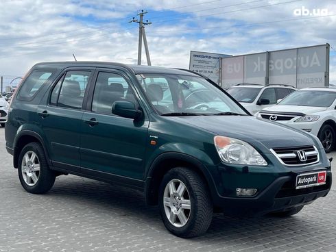 Honda CR-V 2003 зеленый - фото 3