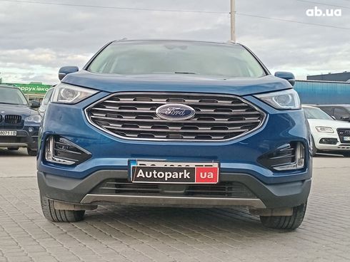 Ford Edge 2019 синий - фото 9