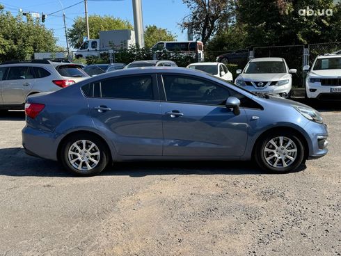 Kia Rio 2015 синий - фото 5