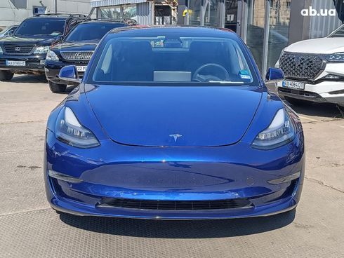 Tesla Model 3 2019 синий - фото 4