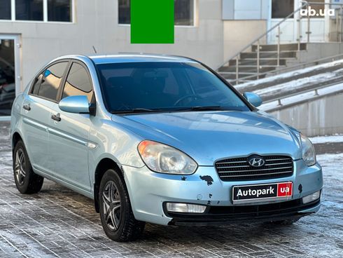 Hyundai Accent 2008 серый - фото 3