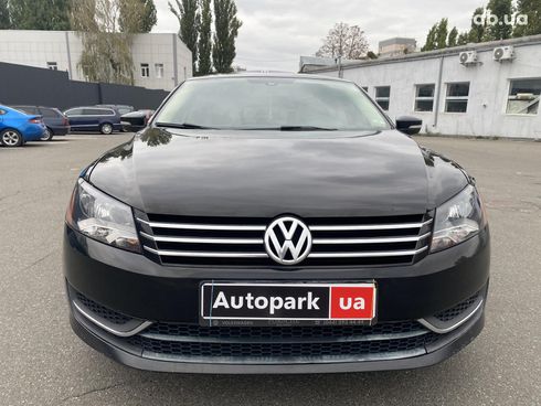 Volkswagen passat b7 2012 черный - фото 2