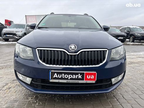 Skoda octavia a7 2013 синий - фото 12