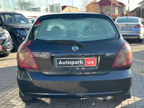 Nissan Almera 2005 черный - фото 6