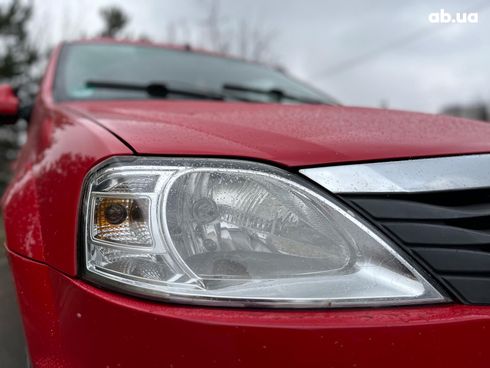 Dacia Logan 2009 красный - фото 4