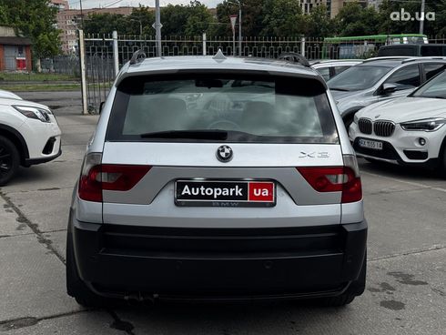 BMW X3 2003 серый - фото 4