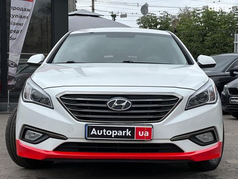 Hyundai Sonata 2016 белый - фото 6