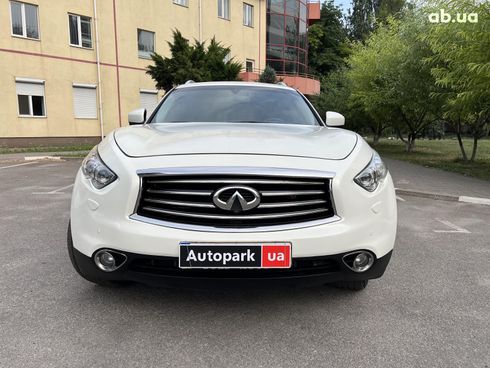 Infiniti fx 30 2012 белый - фото 11