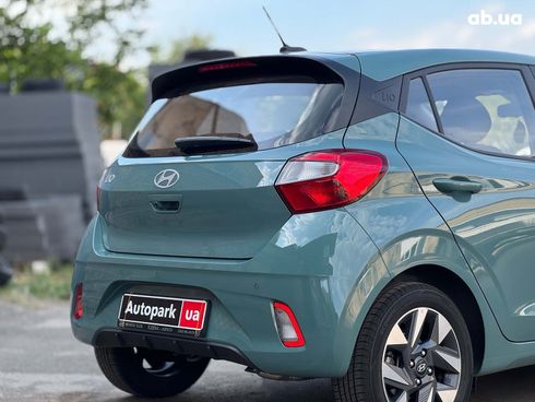 Hyundai i10 2024 зеленый - фото 10