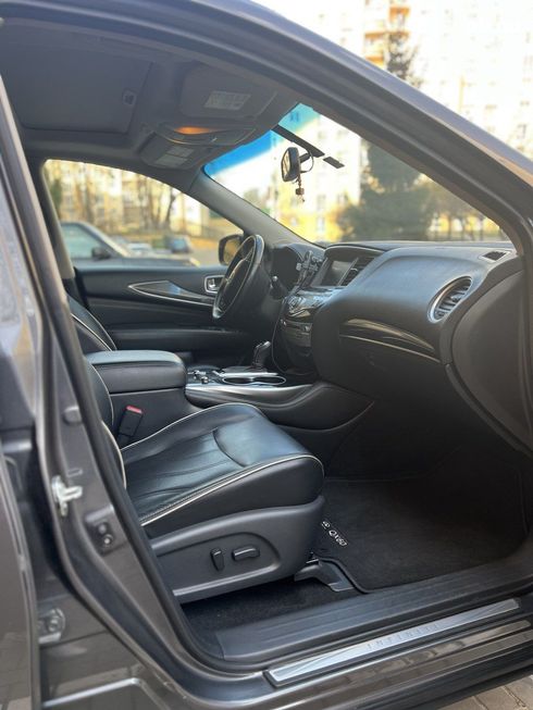 Infiniti QX60 2017 серебристый - фото 5