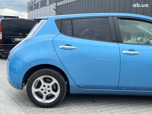 Nissan Leaf 2012 синий - фото 19