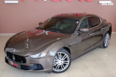 Maserati Ghibli 2015 коричневый - фото 2