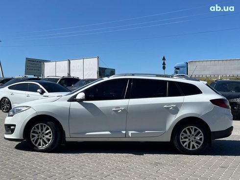 Renault Megane 2014 белый - фото 8