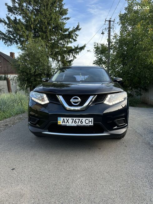 Nissan X-Trail 2014 черный - фото 2