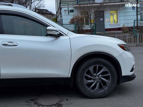 Nissan Rogue 2016 белый - фото 8