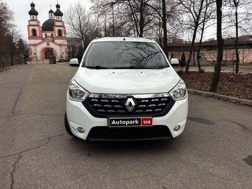 Renault Lodgy 2017 белый - фото 8