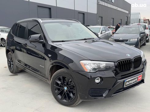 BMW X3 2015 черный - фото 3