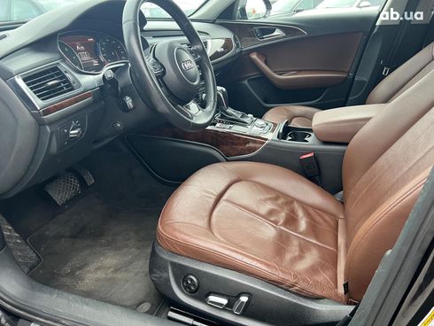 Audi A6 2015 черный - фото 21