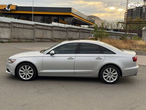 Audi A6 2014 серый - фото 2