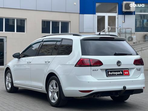 Volkswagen Golf 2014 белый - фото 11