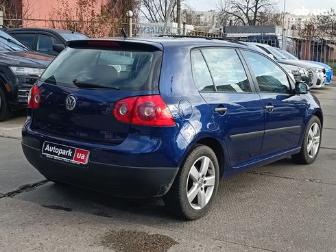 Volkswagen Golf 2005 синий - фото 7