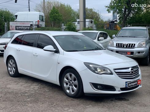 Opel Insignia 2013 белый - фото 3